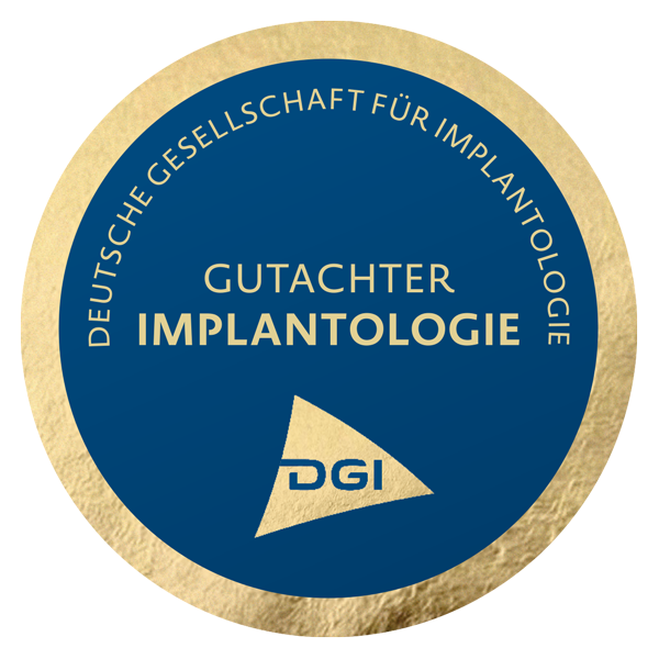 Siegel Gutachter Implantologie der DGI